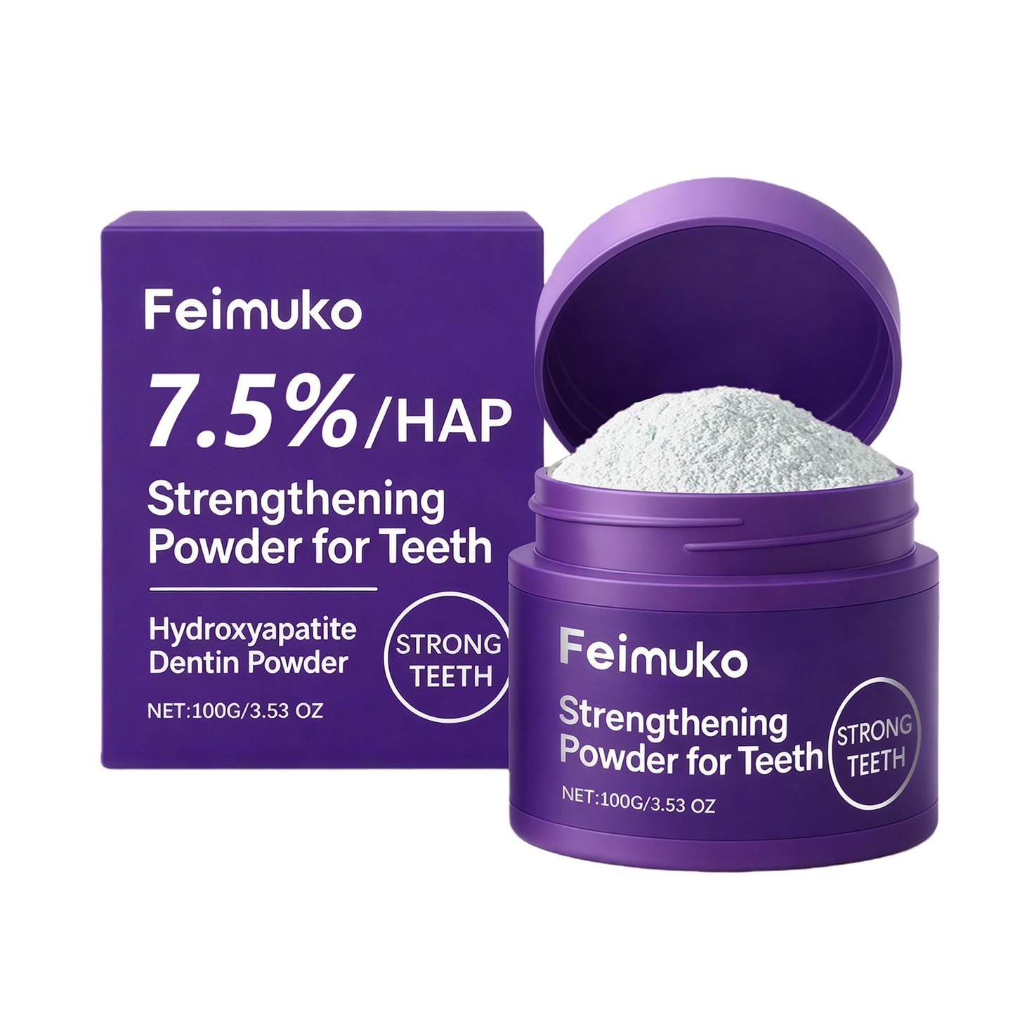 CrystalShield Teeth Cleaning Powder