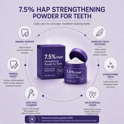 CrystalShield Teeth Cleaning Powder